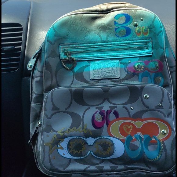 coach kids backpack